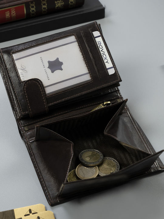 Portofel bărbătesc Cărți cu RFID Negru