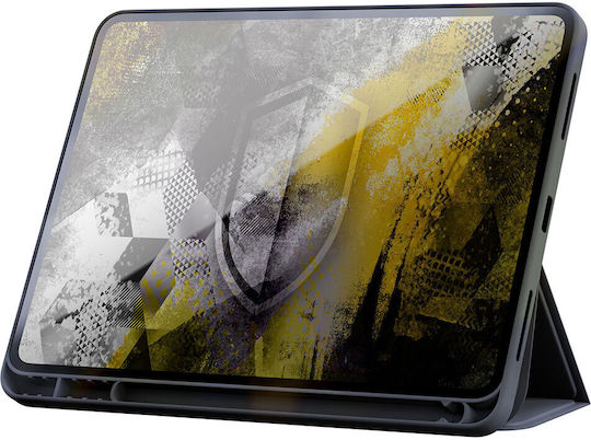 3MK Флип Капак Издръжлив Черен Galaxy Tab S9 FE