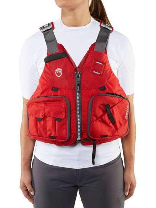 NRS Adults Life Jacket for Water Sports Red