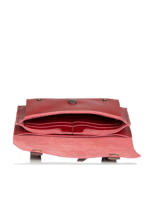 Leather Women's Wallet Classic Orange