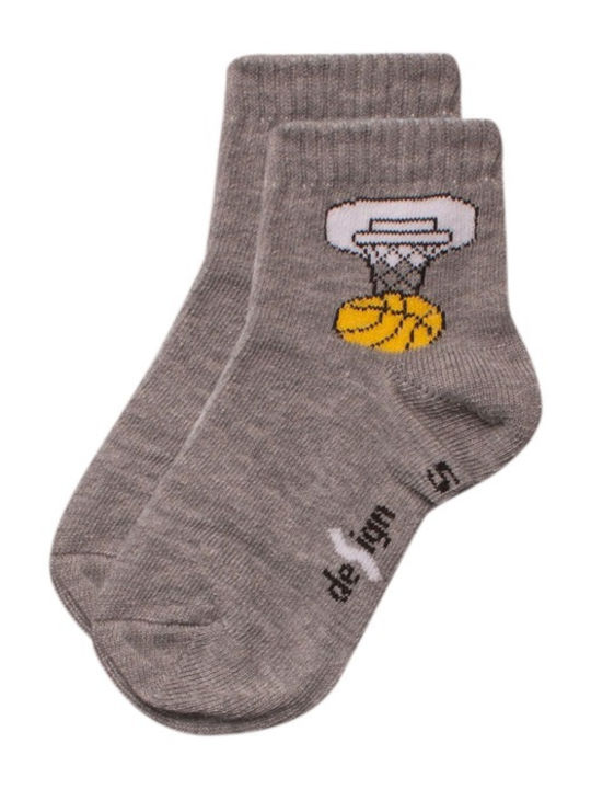 Design Letters Kids' Socks Knee-High Multicolored 6 Pairs