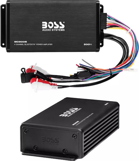 Boss Boat Sound System 4x500W with Bluetooth / USB