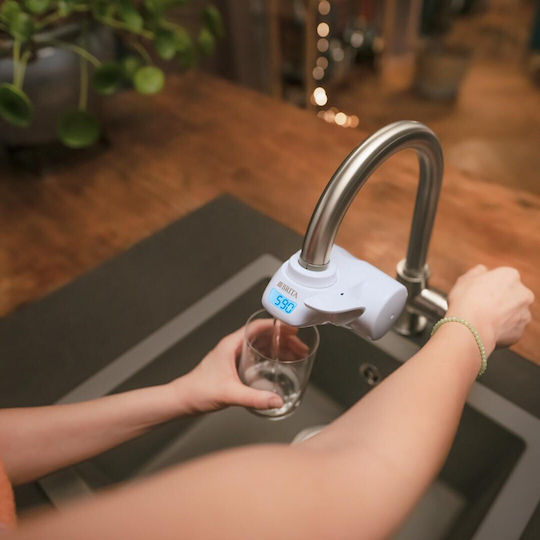 Brita On Tap Pro V-MF Faucet Water Filter Granular Activated Carbon / Hollow Fiber Membranes 0.5 μm