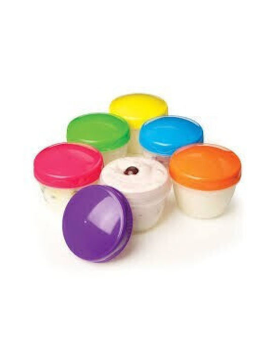 Sistema Microwave Plastic Lunch Box Yogurt To Go Pink-Blue 7.4x7.4cm 2pcs
