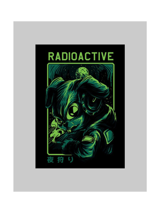 TKT Μαξιλάρι Καναπέ Mutant Rabbit Λευκό 40x40εκ.
