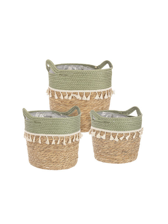 Wicker Decorative Basket Bizzotto