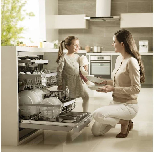 LG Freestanding Dishwasher with Wi-Fi for 14 Place Settings W60xH85cm Inox