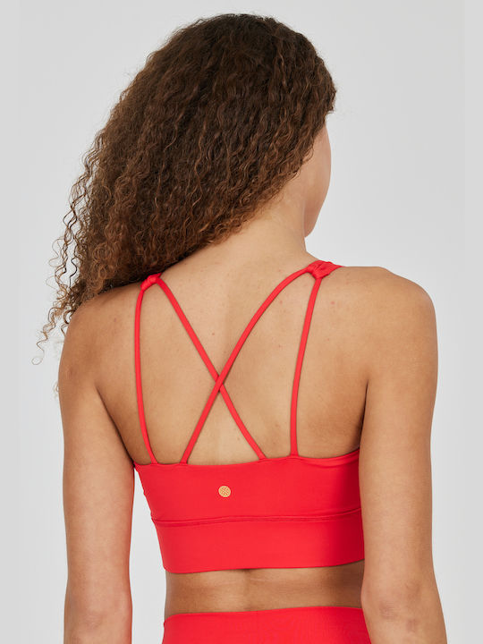 Athlecia Femei Atletic Sutien sport Tomato