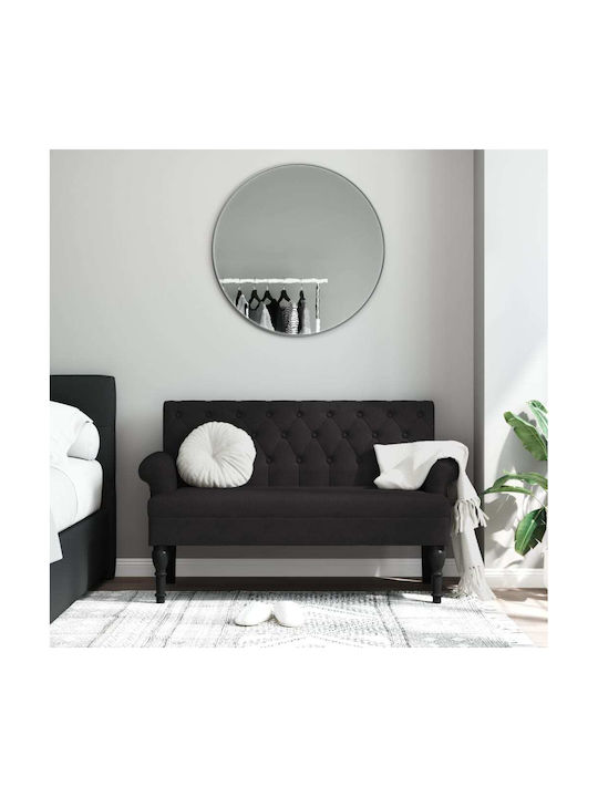 Διθέσιος Καναπές Μαύρο 120x62x75.5εκ. 372122