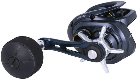 Shimano Glappler Left Handed Fishing Reel for Vertical, Jigging, Tai Rubber, Casting and Baitcasting 150ΗG