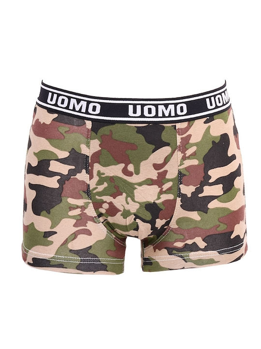 Uomo Kids' Set with Boxers Multicolored 3pcs