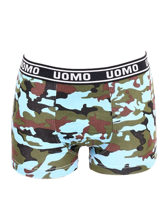 Uomo Kids' Set with Boxers Multicolored 3pcs