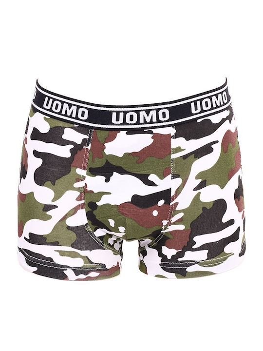 Uomo Kids' Set with Boxers Multicolored 3pcs