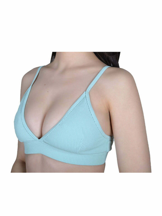 Set Bikini Brazil Talie Înaltă Mentă