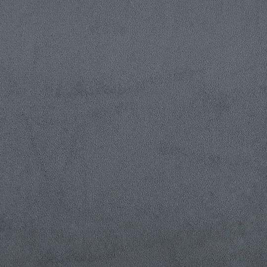Relaxsessel mit Fußhocker Samt Dark Grey 71x86.5x99.5cm