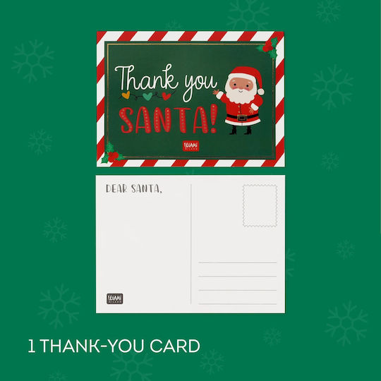 Legami Milano Santa Claus Letter 6cm