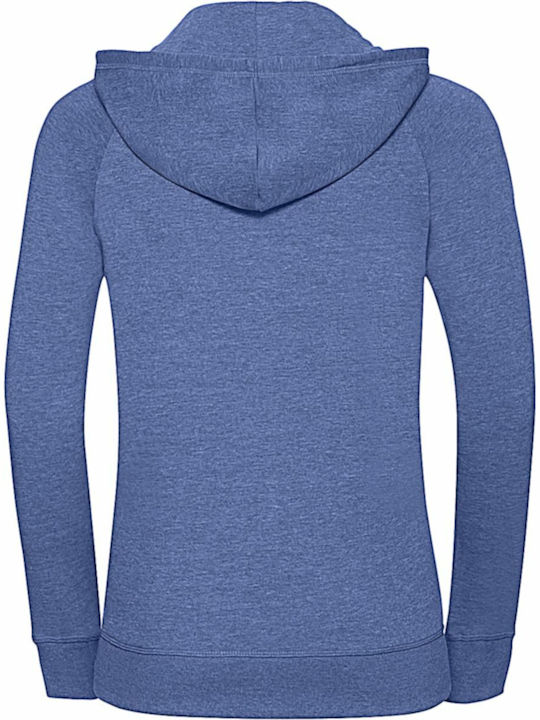 Russell Europe Women's Long Sleeve Promotional Sweatshirt Blue Marl