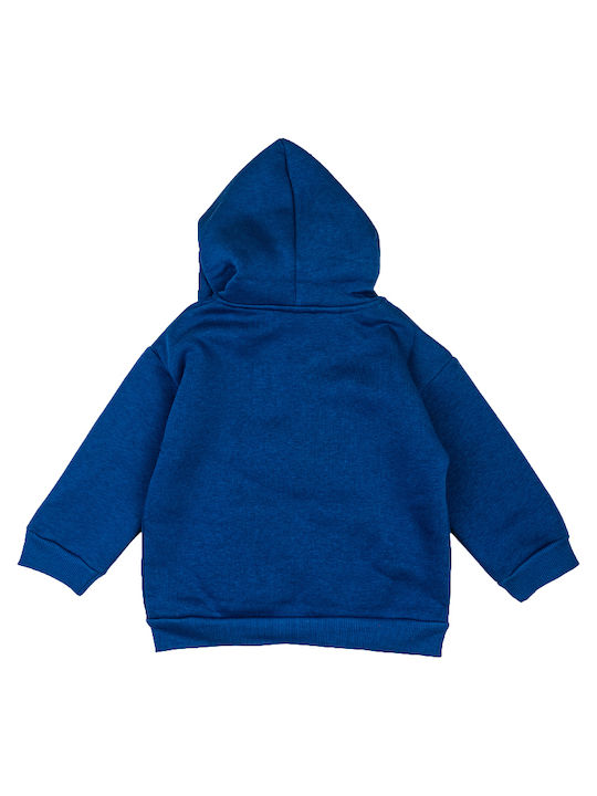 Trax Kids Cardigan with Hood Blue