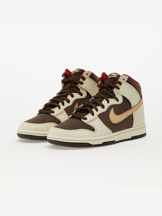 Nike Dunk High Retro SE Мъжки Ботуши Baroque Brown / Sesame / Coconut Milk