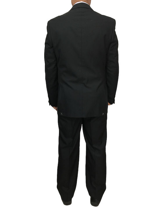 Veste Italia Men's Suit Black