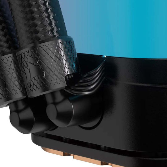 Corsair iCUE Link H100i LCD Water Cooling AIO CPU with 2 120mm Fans and RGB Lighting