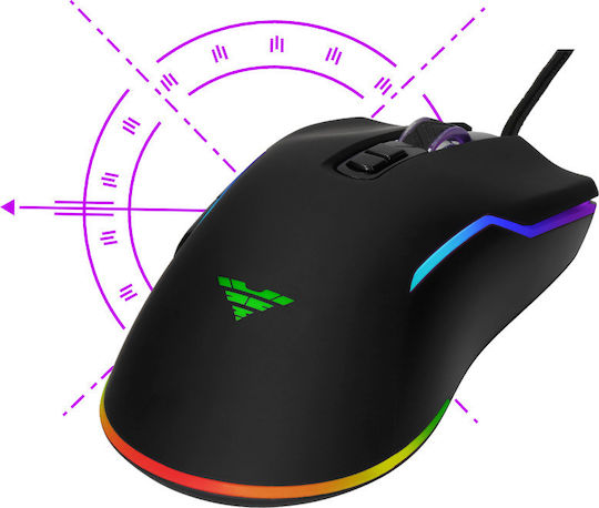 Preyon Condor Classic RGB Gaming Ποντίκι 12400 DPI Μαύρο