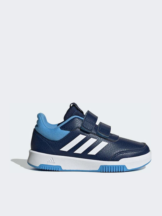 Tensaur Hook Loop Kids Sneakers with Scratch Dark Blue / Cloud White / Blue Burst