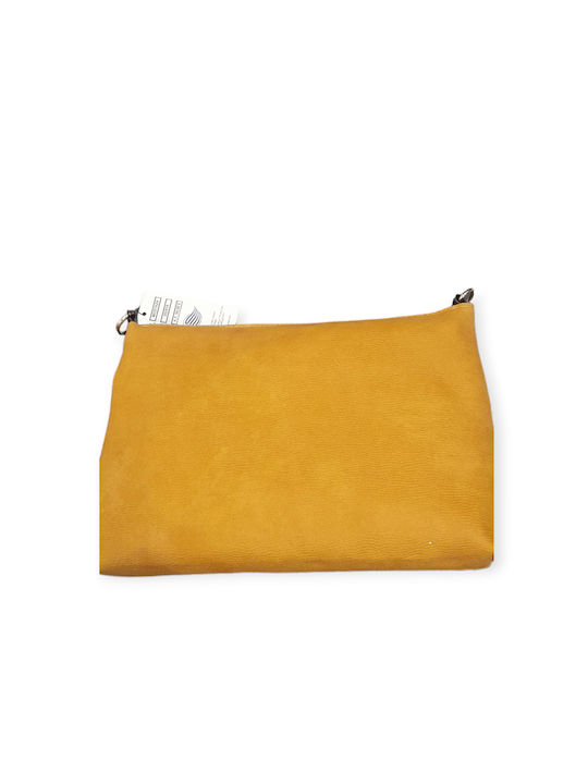 De Raggi Leather Women's Bag Crossbody Yellow