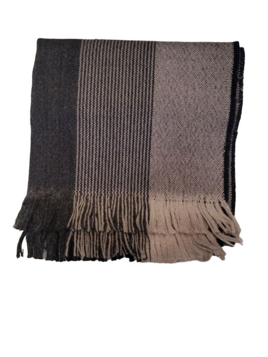 Raniami Women's Wool Scarf Black