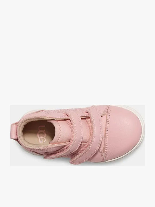 UGG Βρεφικά Sneakers Αγκαλιάς Ροζ Rennon II Gel Hearts