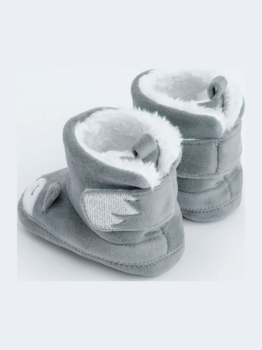 Cool Club Baby Booties Gray