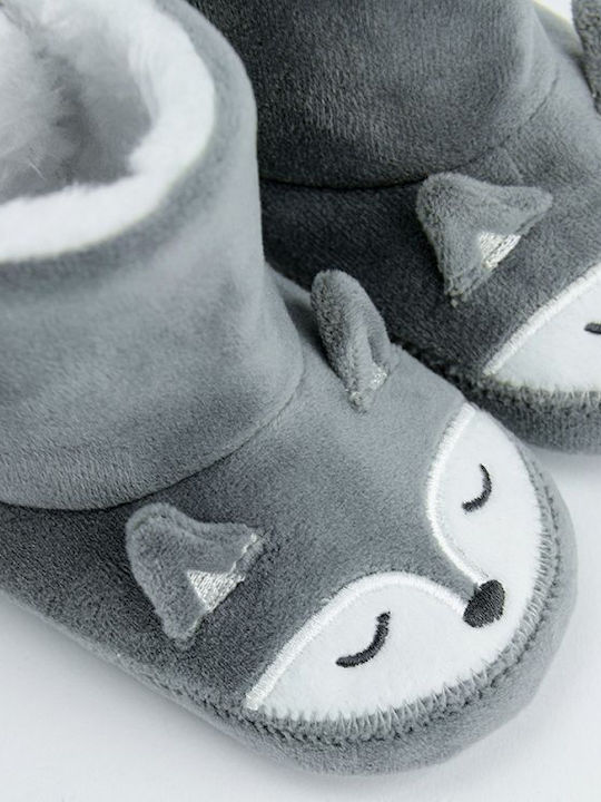 Cool Club Baby Booties Gray