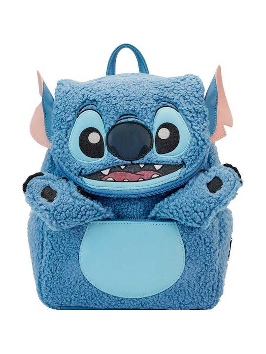 Loungefly Stitch Kinder Rucksack Rucksack Blau 23cmx12cmx25cmcm Disney Lilo & Stitch Stitch Plüsch Tasche Mini Loungefly Stitch Kinder Rucksack Rucksack Blau 23cmx12cmx25cmcm Disney Lilo & Stitch Stitch Plüsch Tasche Mini