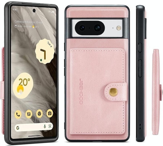 Wallet Πλαστικό Ροζ (Google Pixel 8)
