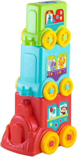 Dede Παιχνίδι Στοίβαξης Funny Activity Train για 12+ Μηνών