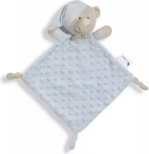 Interbaby Бебешко Кърпиче Dou-dou Bear Синьо