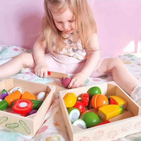 Big Jigs Holz Lebensmittelspielzeug Obst Box Für Über 2-Jährige 1Stück