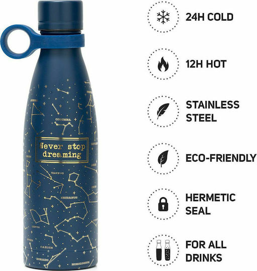 Legami Milano Hot&cold Stars Thermosflasche Rostfreier Stahl 500ml Stars