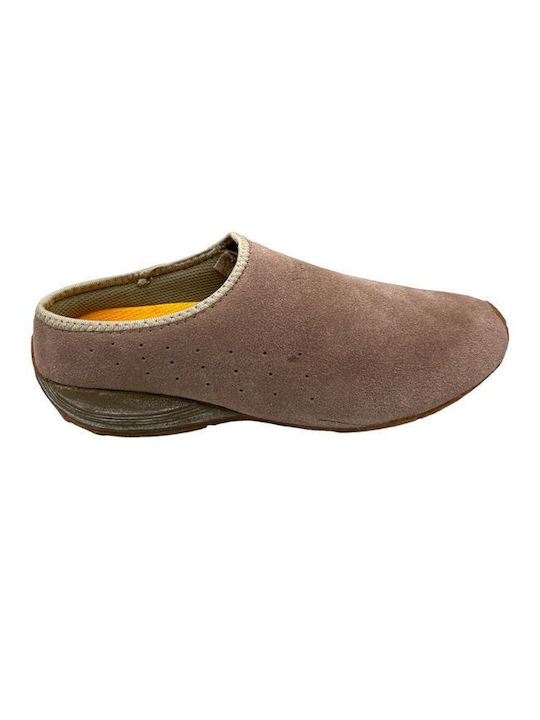 Mitsuko Winter Women's Slippers in Beige color