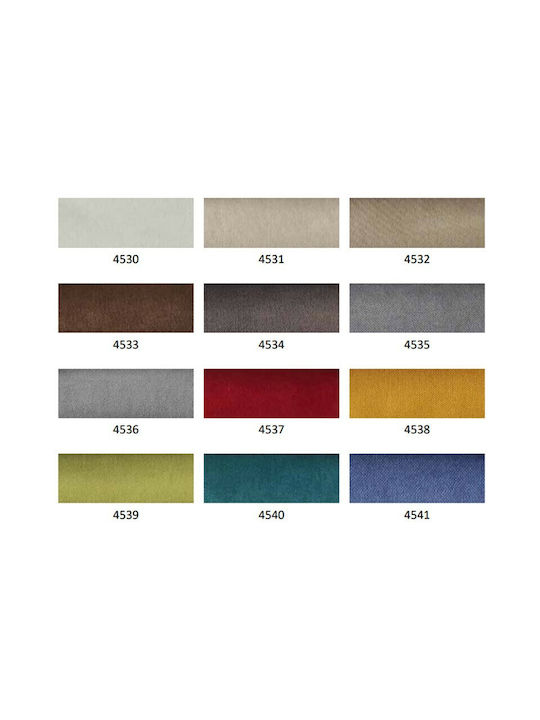 Πολυθρόνα Επισκέπτη Guru S σε Τιρκουάζ Χρώμα 58x55x89cm