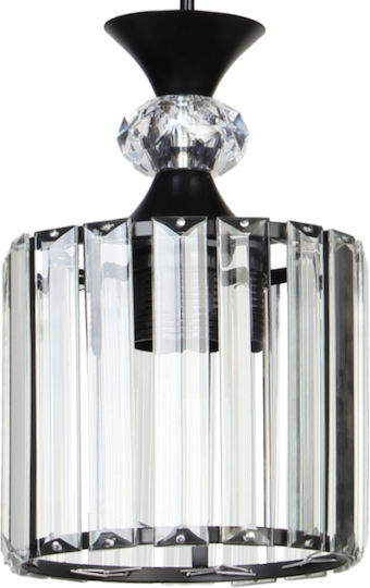 Keskor Pendant Light Black with Socket E27 13x20cm