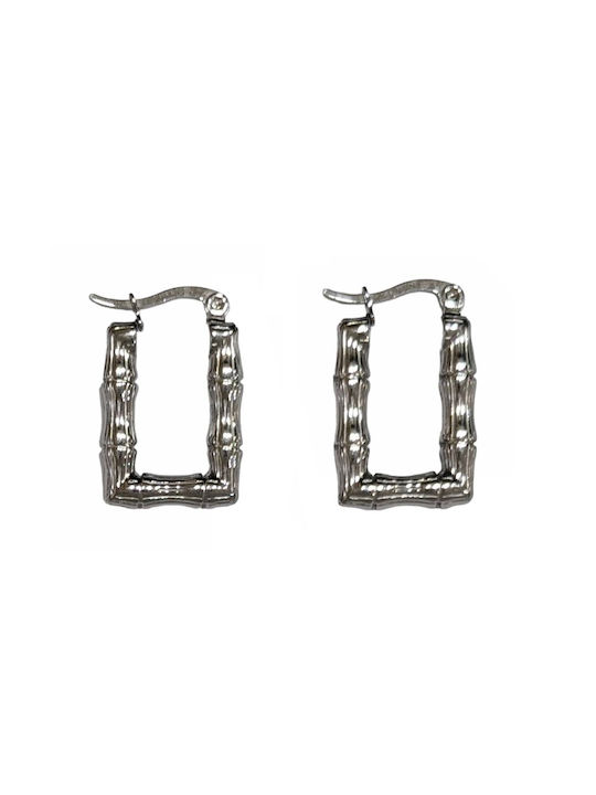 Tatu Moyo Earrings Hoops made of Steel