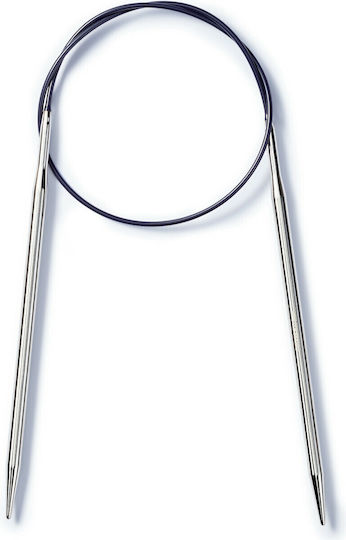 Prym Bελόνες Κυκλικές Πλεξίματος Knitting Needles No 2 Metallic