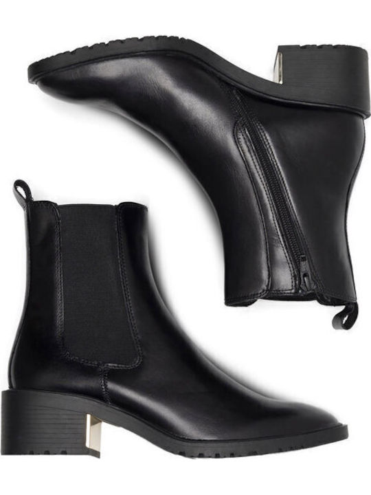 Ghete Dama Culoare Full Face Negru