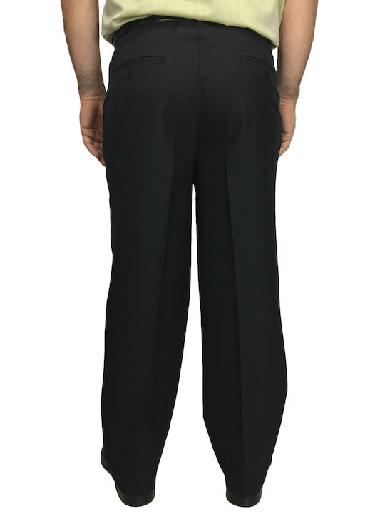 Tip Top Tailors Men's Trousers Black