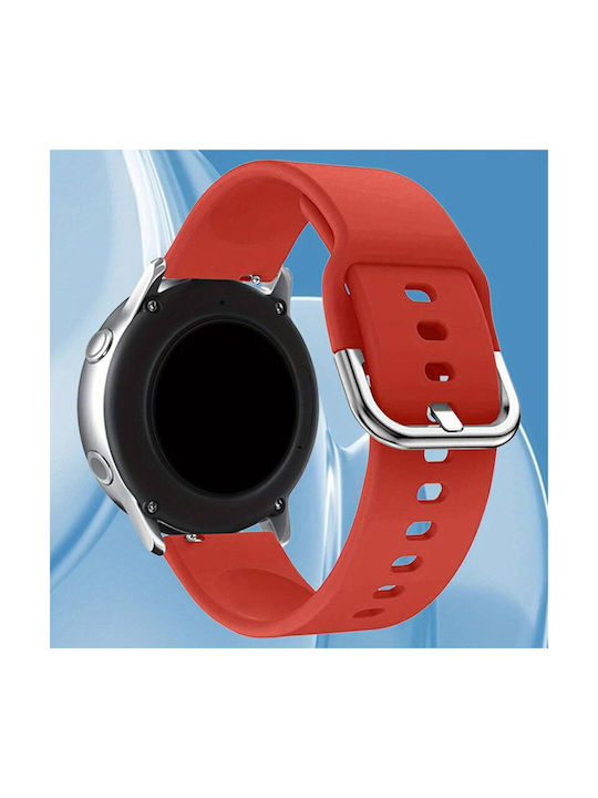 Wsshe Rubber Strap Red 20mm