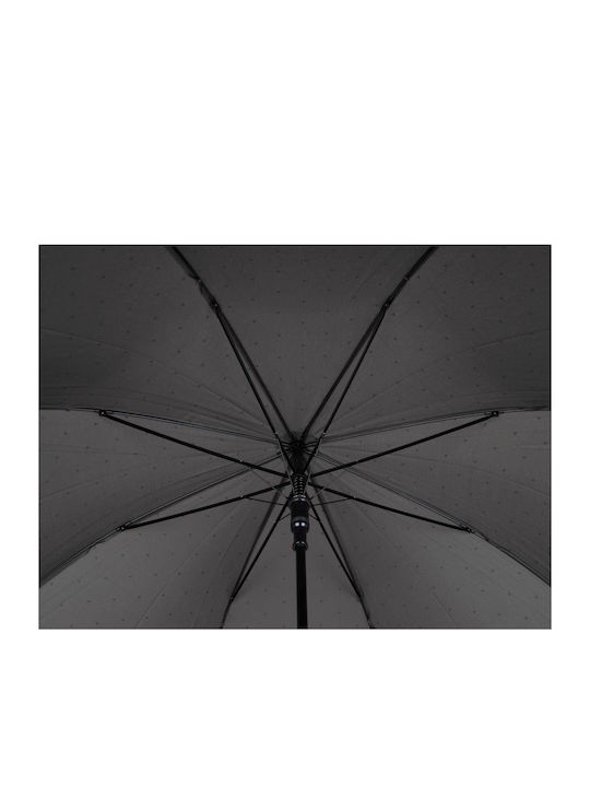 Gotta Automatic Umbrella with Walking Stick Black