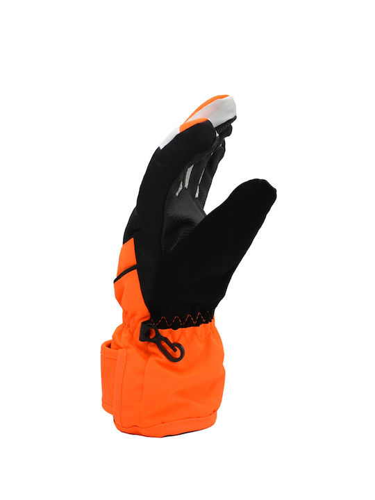 Brims and Trims Kids Ski & Snowboard Gloves Orange