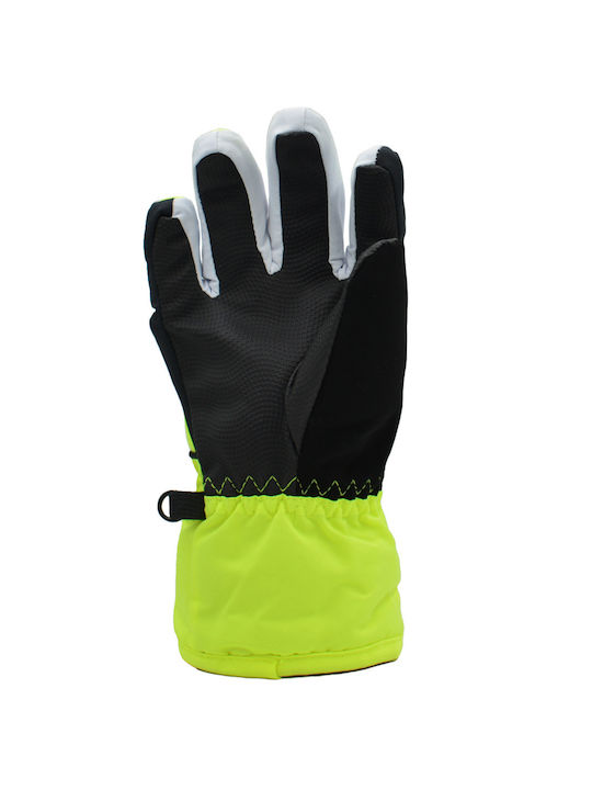 Brims and Trims Kids Ski & Snowboard Gloves Yellow