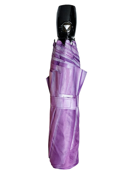 Trend Haus Windproof Automatic Umbrella Compact Purple